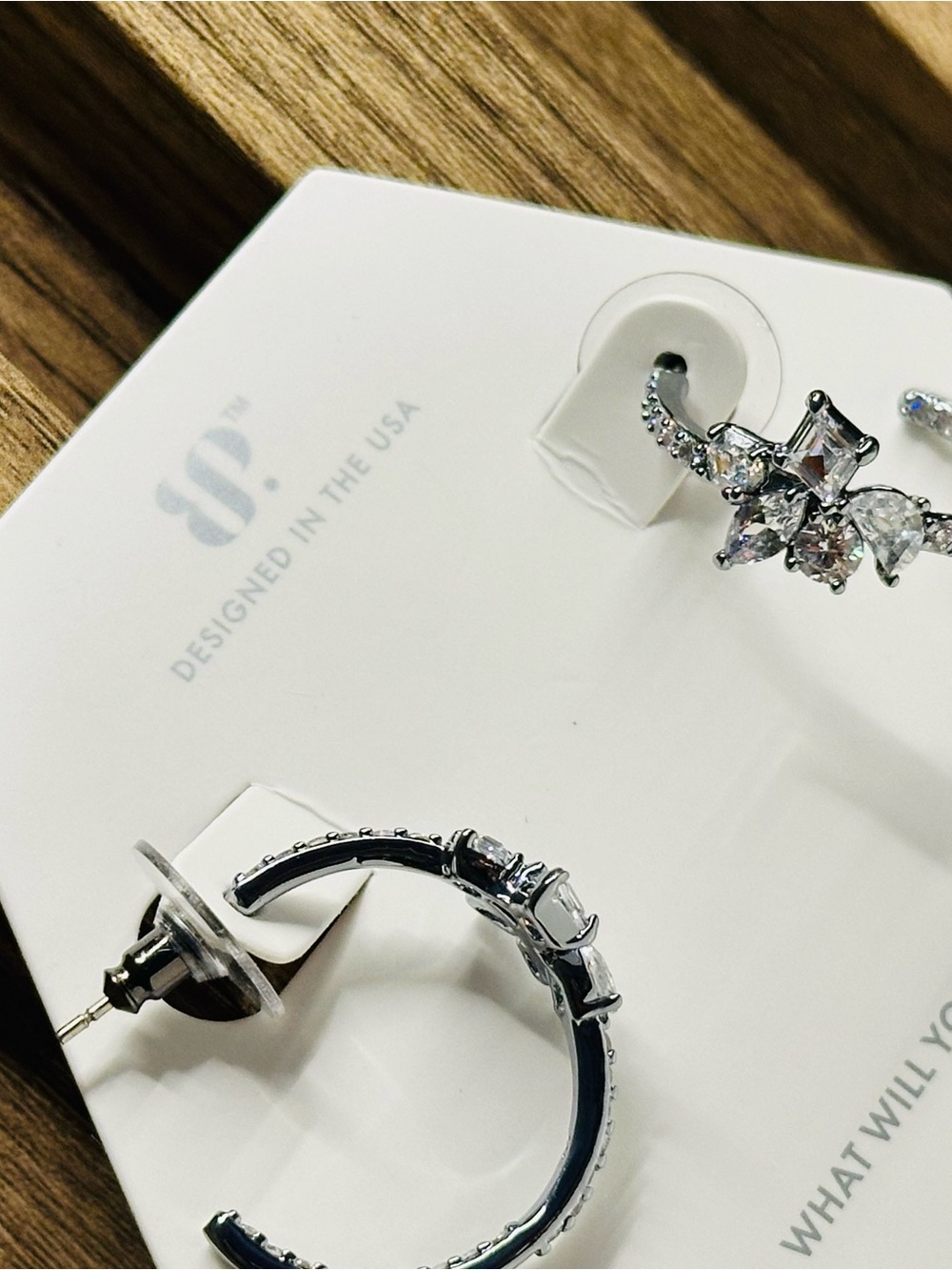 Bomb Party OG Earring “Sparkle Cluster Hoops”